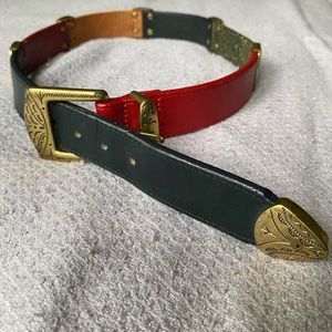 Brighton Vintage leather belt